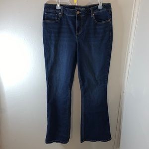 Maurices mid rise  jeans size 16 long